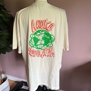 Awake New York XXL cotton logo T-shirt